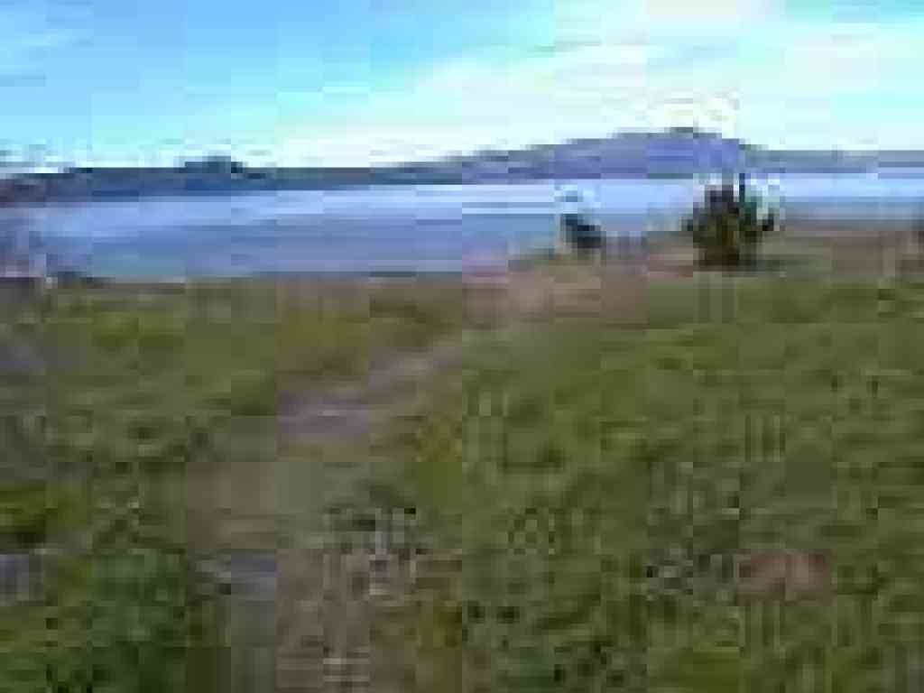 View across the bay to Tam