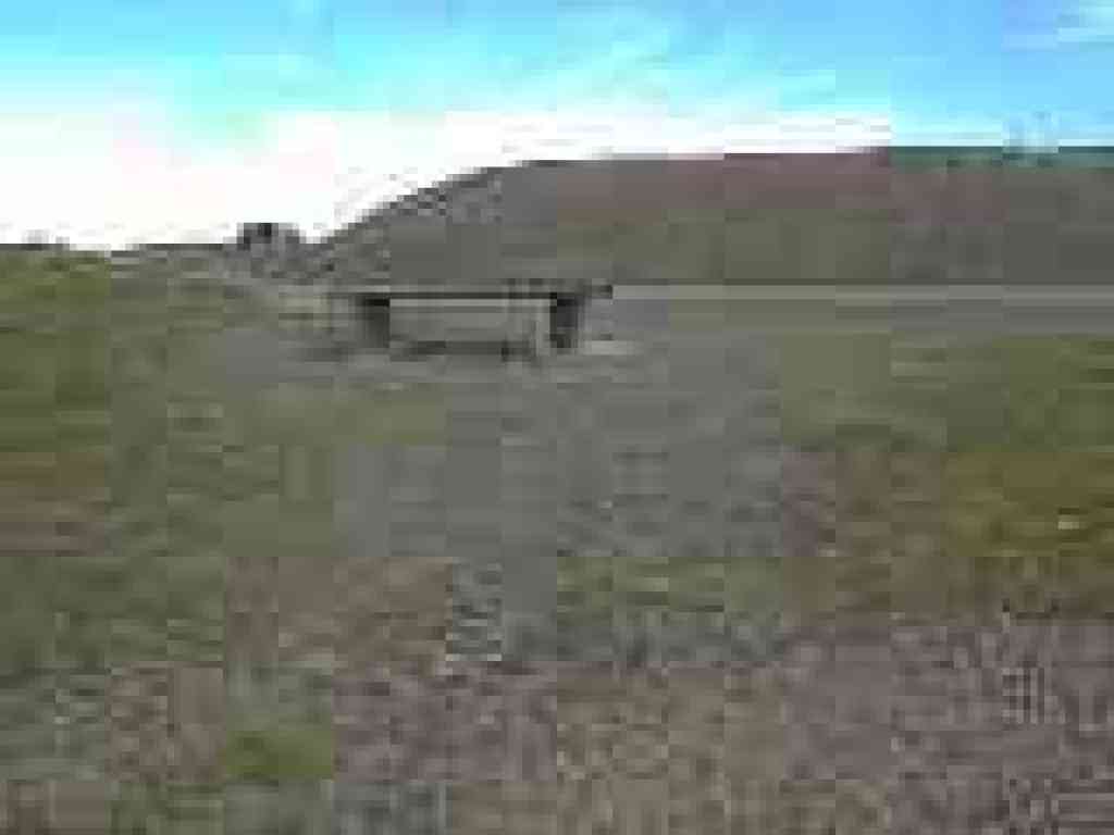 Bench at junction
